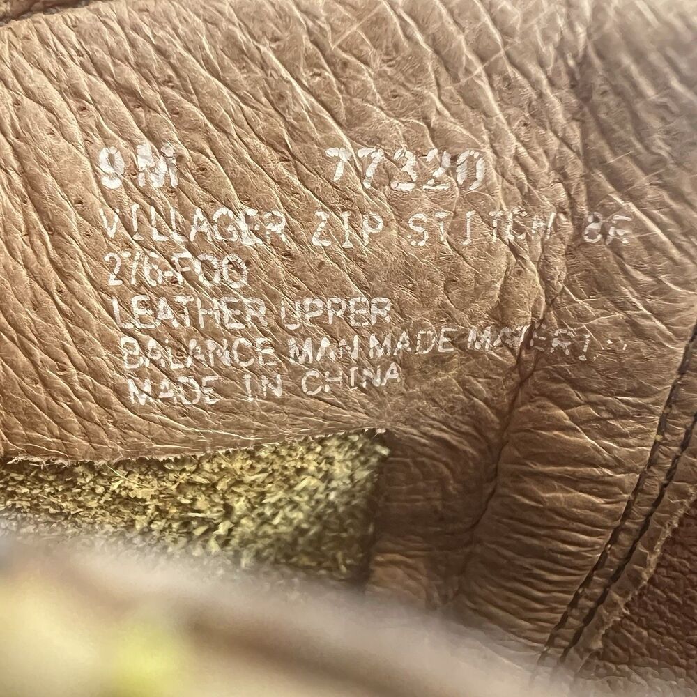 Frye Villager Platform Boots Size 9 Banana Yellow Leather Vintage Y2K 77320 - Picture 7 of 8